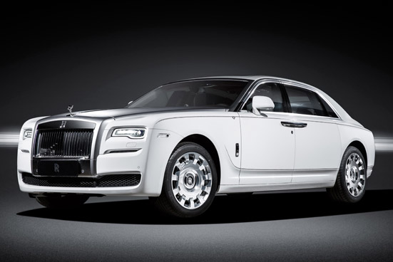 Coalville Rolls Royce Ghost Wedding Car